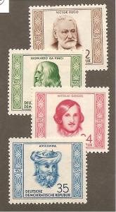 Germany DDR Scott #103-106  Mint LH    Scott CV $14.50