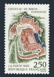 France 2293,MNH.Michel 2908. Tourism 1992.Biron Castle.