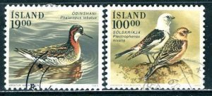 Iceland 1989: Sc. # 671-672; O/Used Cpl. Set