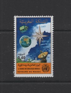 Morocco #464  (1980 Meteorological Day issue) VFMNH CV $0.55