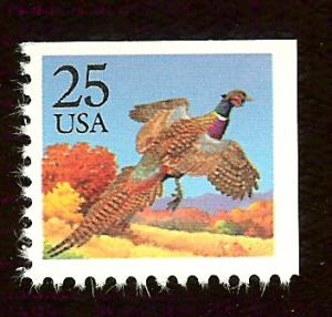 US #2283 25¢ Bird - Pheasant