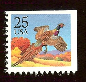 US #2283 25¢ Bird - Pheasant