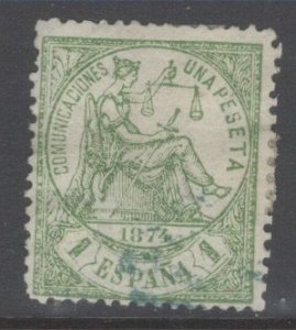 Spain Scott 208 used