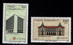 TURKEY Scott 2469-2470 MNH** 1990 Europa stamp set
