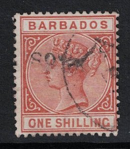 Barbados SC# 67 Used / Small Shallow Thin - S19241