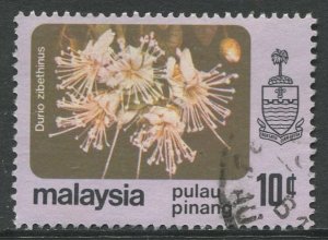 STAMP STATION PERTH Penang #84 Flower Type Definitive Used 1979