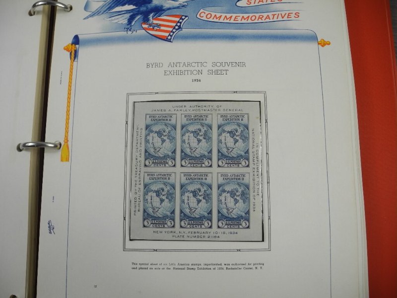 US, Amazing Mint  Stamp Collection in Lindner pages, mounted on White Ace pages