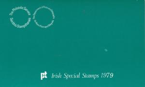 Ireland 1979 Post Office Special Stamps Folder Pope Ships Birds Art VF/NH(**)