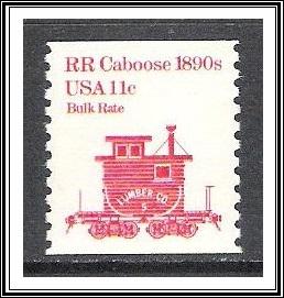 US #1905 RR Caboose Coil MNH