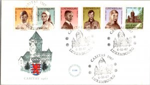 Luxembourg, Worldwide First Day Cover