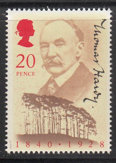 Great Britain 1990 MNH Scott #1326 20p Thomas Hardy, writer