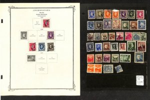 Slovakia German Occupation Stamp Collection on 15 Scott Specialty Pages (BB)