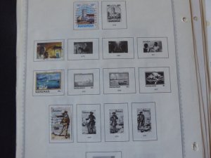 Bahamas 1884-1991 Stamp Collection on Album Pages