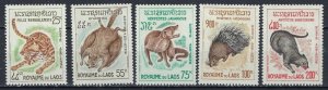 Laos C47-51 MH 1965 Animals (ak2869)