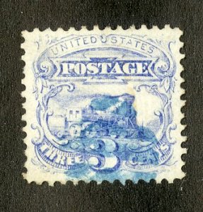 US 114 XF USED BLUE CANCEL SCV $21.00 BIN $27.50 TRAIN