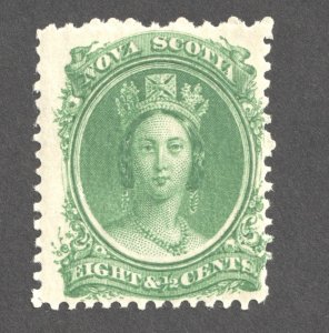 Nova Scotia, Scott 11, MInt NH,  F-VF