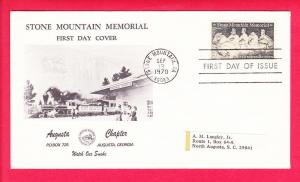 #1408 Stone Mountain Memorial-Natl Railway Hist. Soc Ca