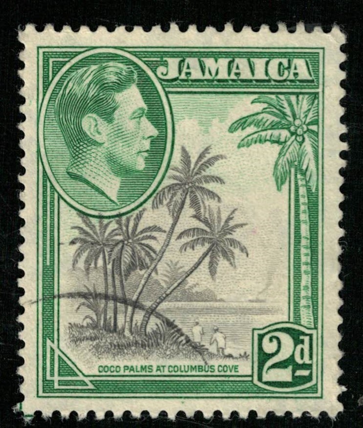 Jamaica 19381952 King VI, 2d (TS324) Caribbean Jamaica, Stamp / HipStamp
