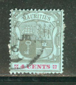 Mauritius Scott # 99, used