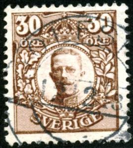 SWEDEN - SC #86 - used - 1911 - Item SWEDEN014