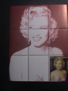 ​LAOS-1999: FAMOUS SEXY MOVIE STAR-MARILYN MONROE MNH S/S SHEET VERY FINE