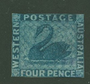 Western Australia #15 Unused Single