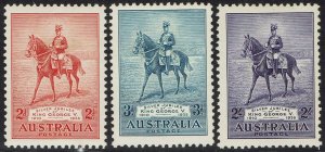 AUSTRALIA 1935 KGV SILVER JUBILEE SET