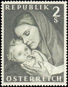 Austria #809, Complete Set, 1968, Never Hinged