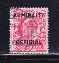 Great Britain O79 U King Edward VII