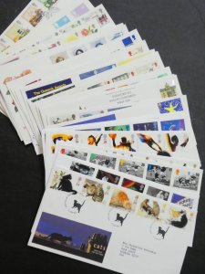 EDW1949SELL : GREAT BRITAIN Clean collection of 350-400 modern First Day Covers.