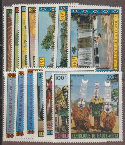 Burkina Faso SC 301-310, C171, C173-C175MNH