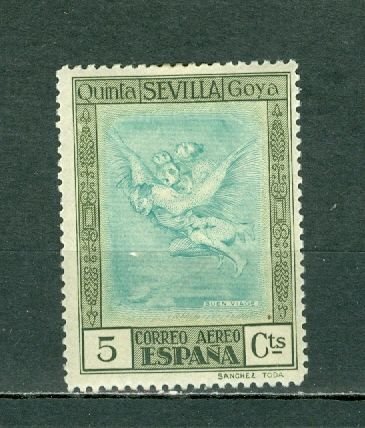 SPAIN 1930 AIR #C21 MINT NO THINS...$0.25