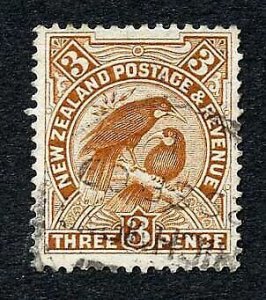 New Zealand SG383 3d Brown Perf 14 x 15 Cat 15 pounds