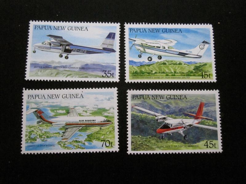 Papua and New Guinea #687-90 Mint Hinged- (X9) I Combine Shipping 