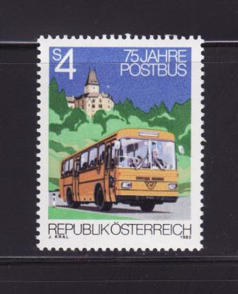 Austria 1218 Set MNH Mail Bus (B)