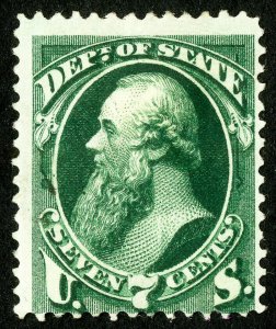 US Stamps # O61 Official MH Fresh, Disturbed OG Scott Value $290.00 