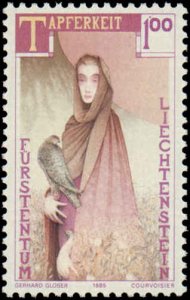 Liechtenstein #809-812, Complete Set(4), 1985, Never Hinged