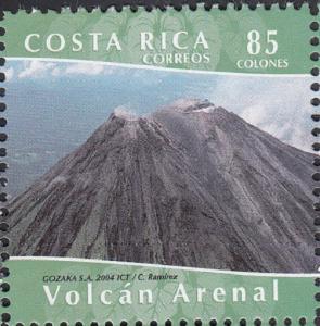 Costa Rica #577 Stamp 2004 Volcan Arenal 85c. Mint OG