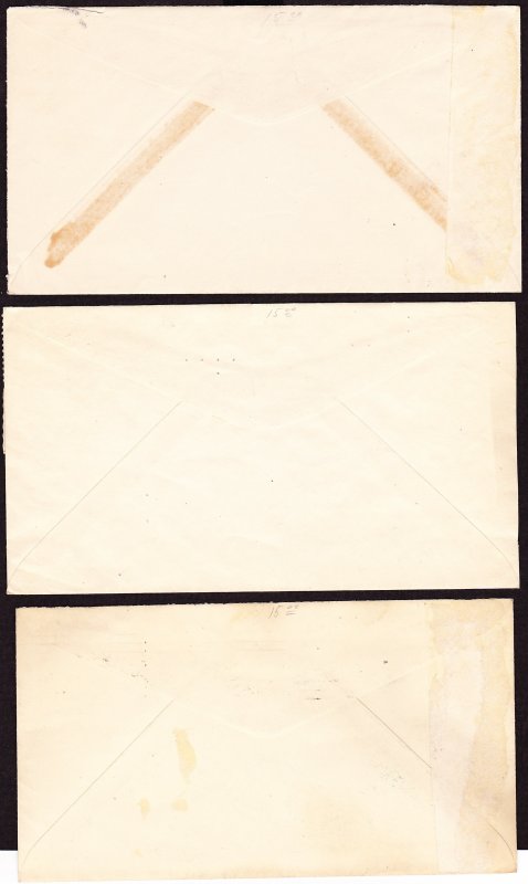 Federal Hall Series, 1932, 6 Different Cachets