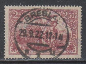 Germany,  2.50mk Union of North and South (SC# 114) USED