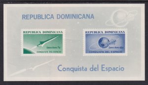 Dominican Republic C126a Space Souvenir Sheet MNH VF