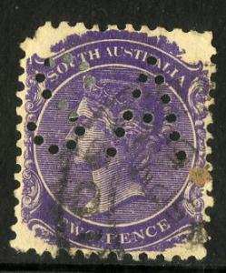 SOUTH AUSTRALIA 116 USED (PERF SA) BIN $0.50 ROYALTY