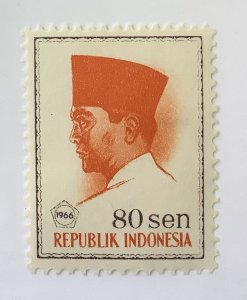 Indonesia 1966-67 Scott 679 MH - 80s,  President Sukarno