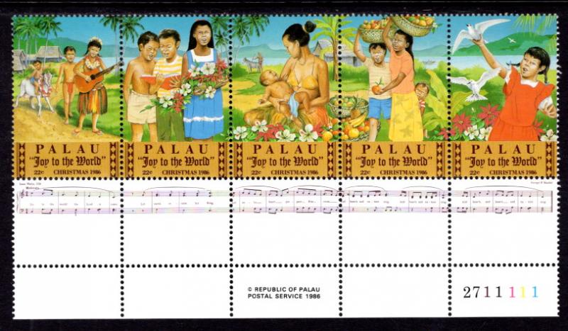 Palau 121a Christmas MNH VF