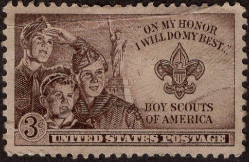 Scott 995 Boy Scouts of America - Used, F/VF