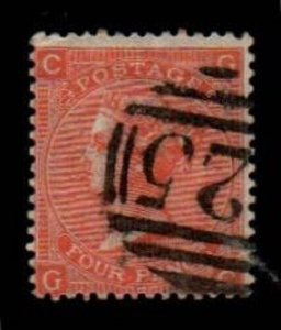 Great Britain Scott 34 Used [TH836]