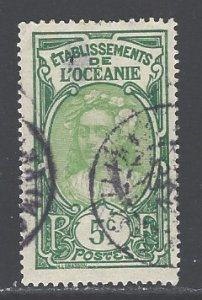 French Polynesia Sc # 24 used (RRS)