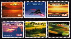 Ross Dependency 1999 Night Skies Complete Mint MNH Set SC L55-L60