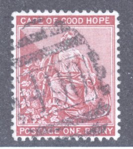 Cape Good Hope, Scott #43, Used, 490 cxl