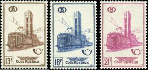 Belgium Scott #Q362-#364 Complete Set of 3  Mint 